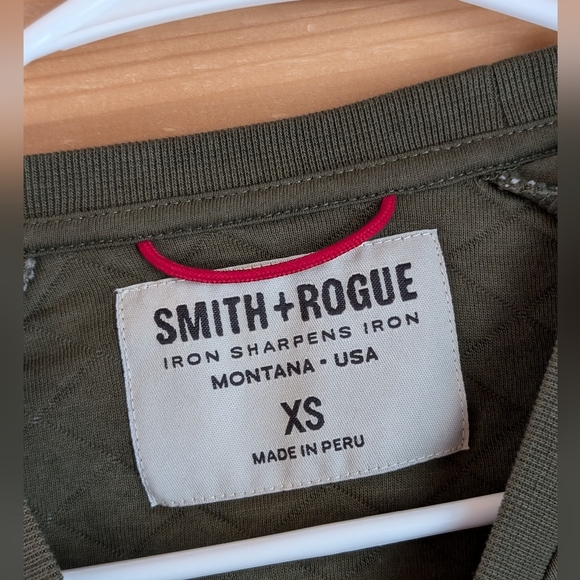 Smith + Rogue Quilted Crew Sweater - Picture 3 of 4